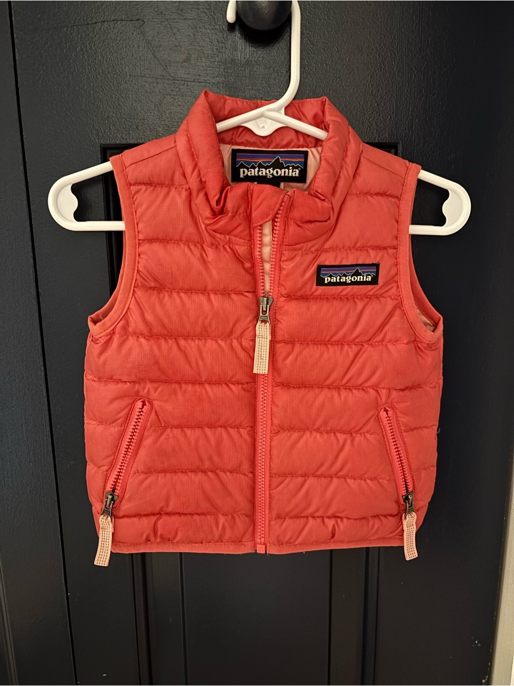 Patagonia Kids Pink Quilted Puffer Vest